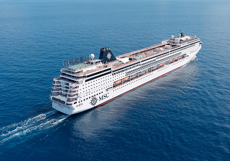 Die MSC Armonia - ein Prachtstück von Kreuzfahrtschiff!