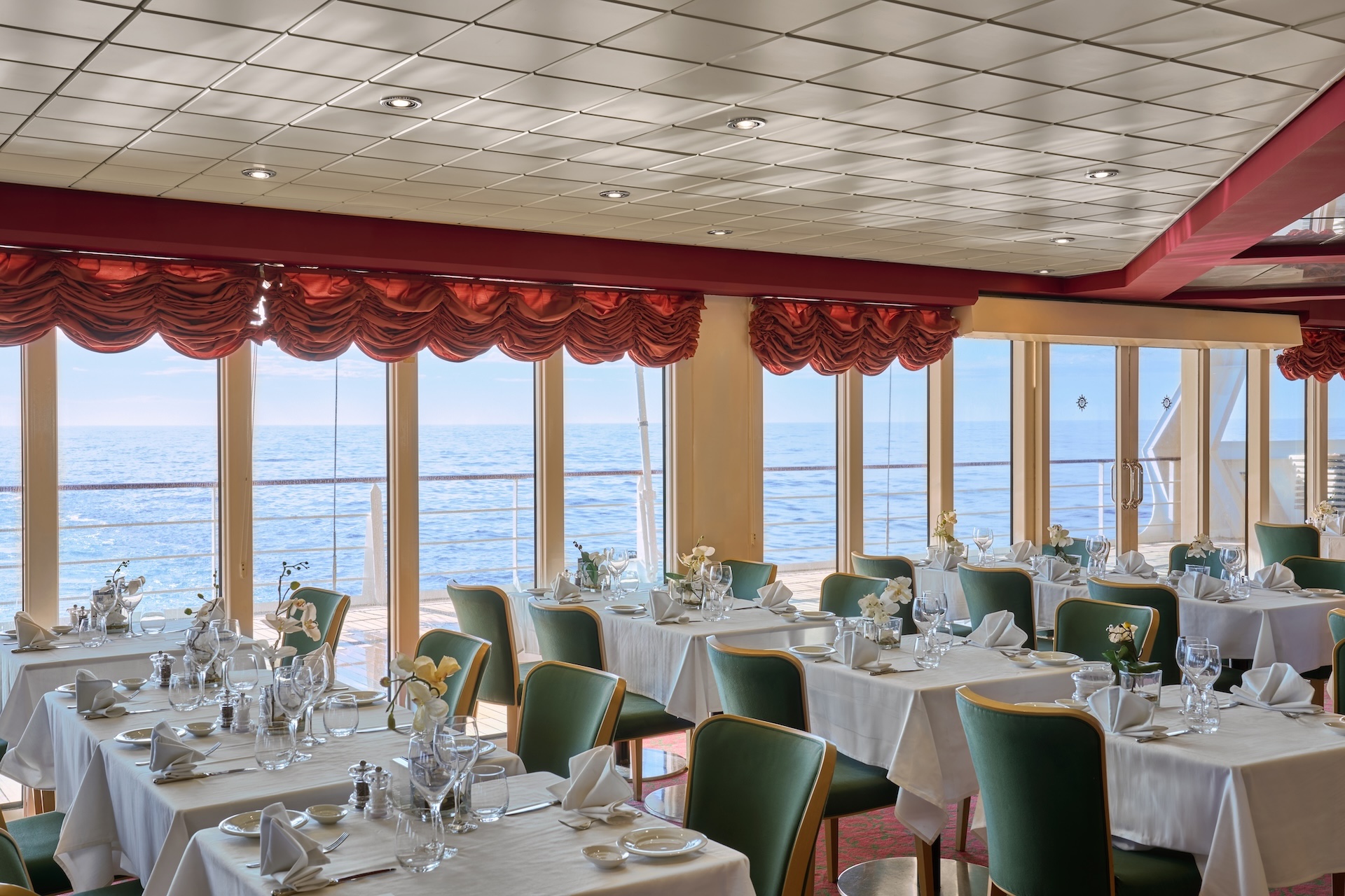 La Pergola - eines von vielen Restaurants an Bord!